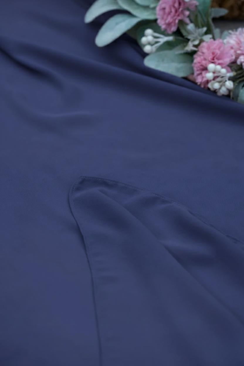 Chiffon Premium Hijab - Midnight Blue