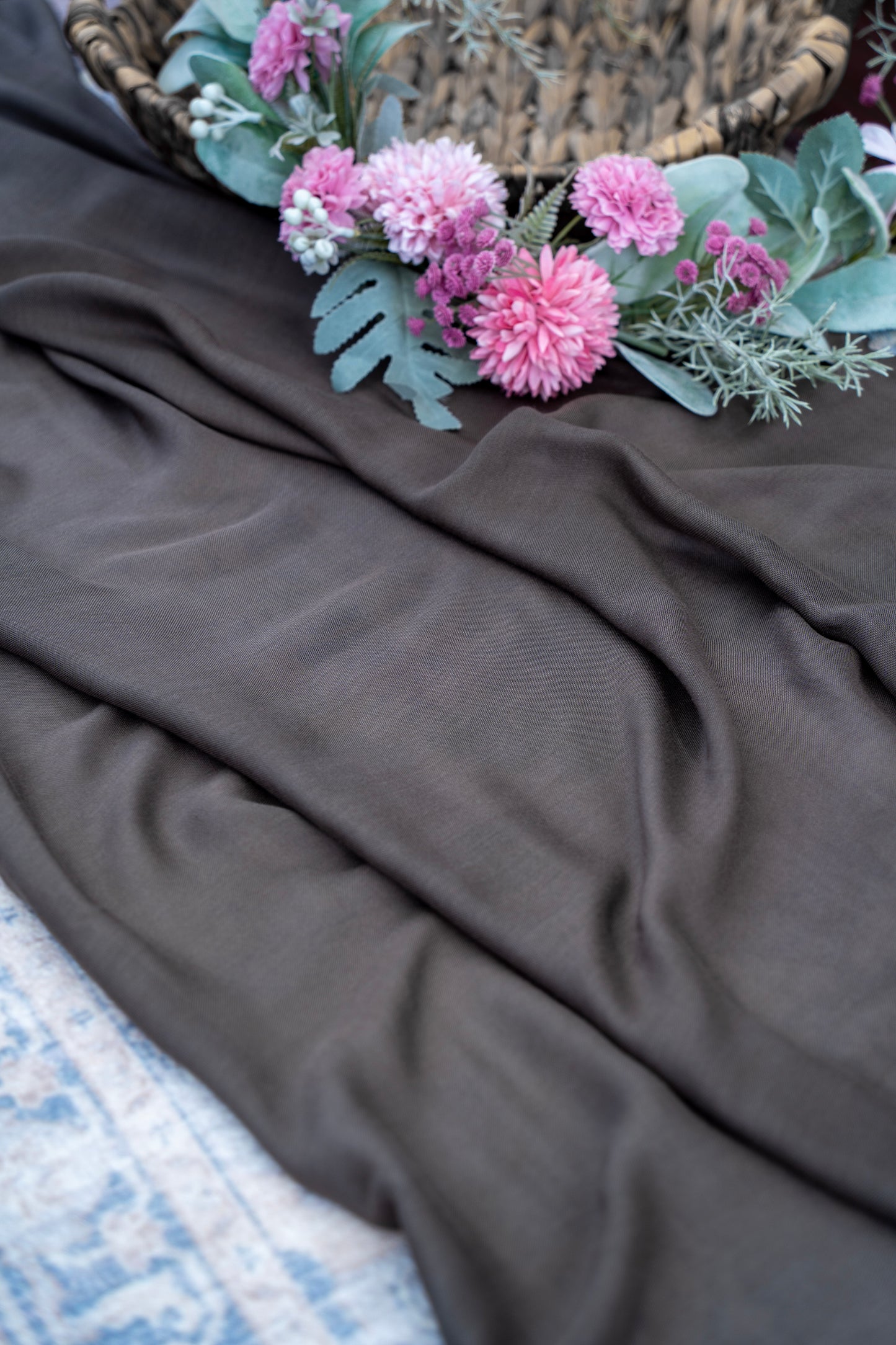 Premium Modal Hijab/Scarf - Slate Grey