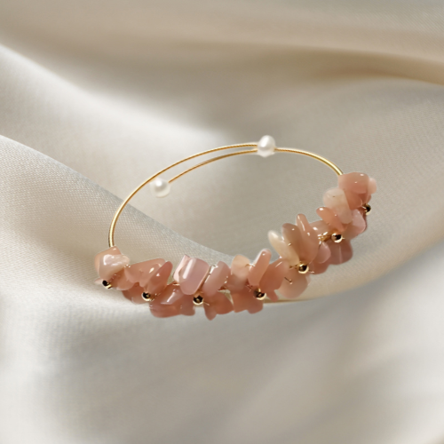 Handmade Crystal Bangle