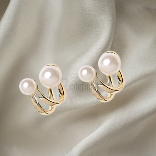 Pearl Jacket Earrings