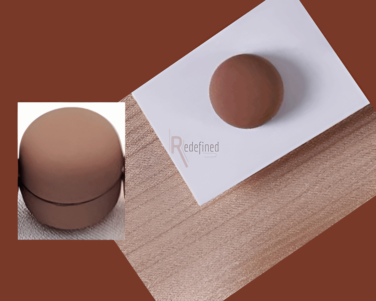Hijab Matte Magnet Coffee colour