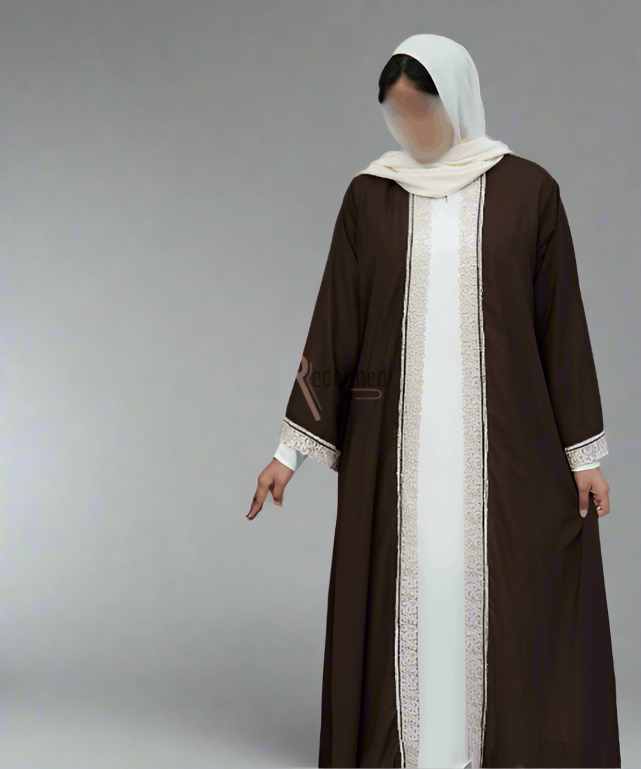 Lace Edged Kaftan