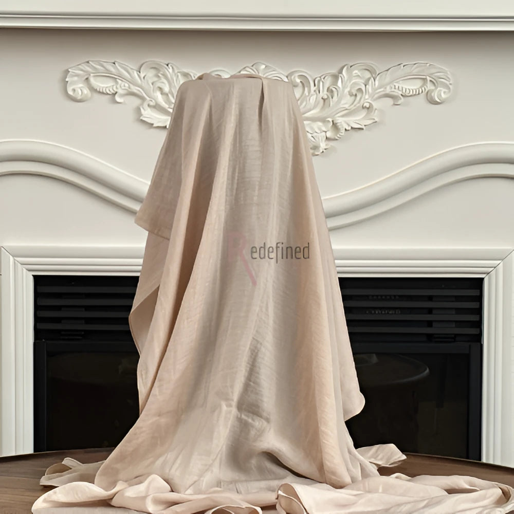 Satin Hijab/Scarf - Gold
