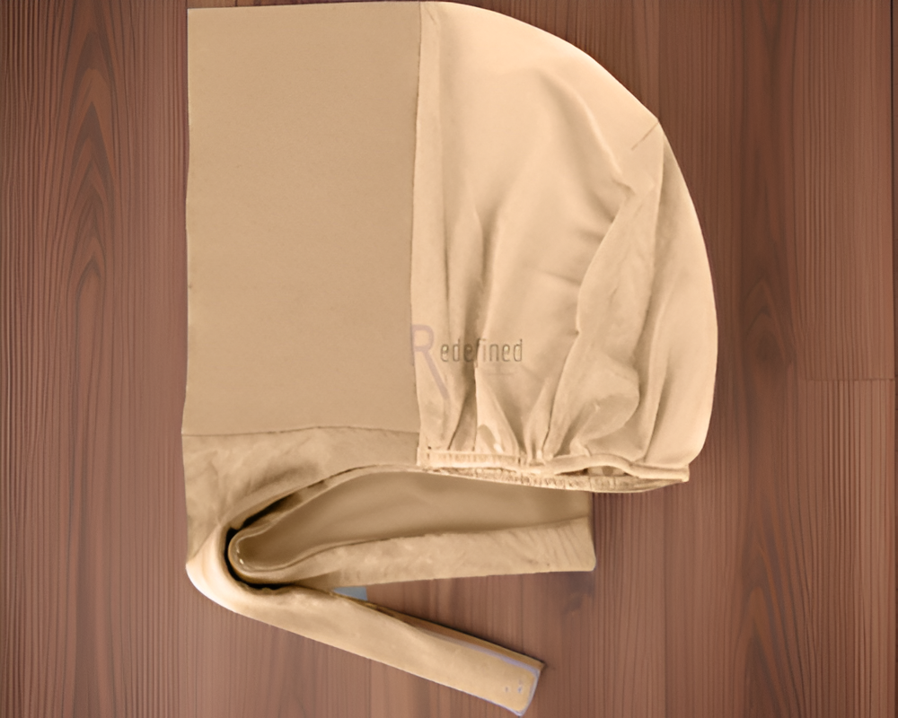 Mesh Underscarf Cap Nude colour