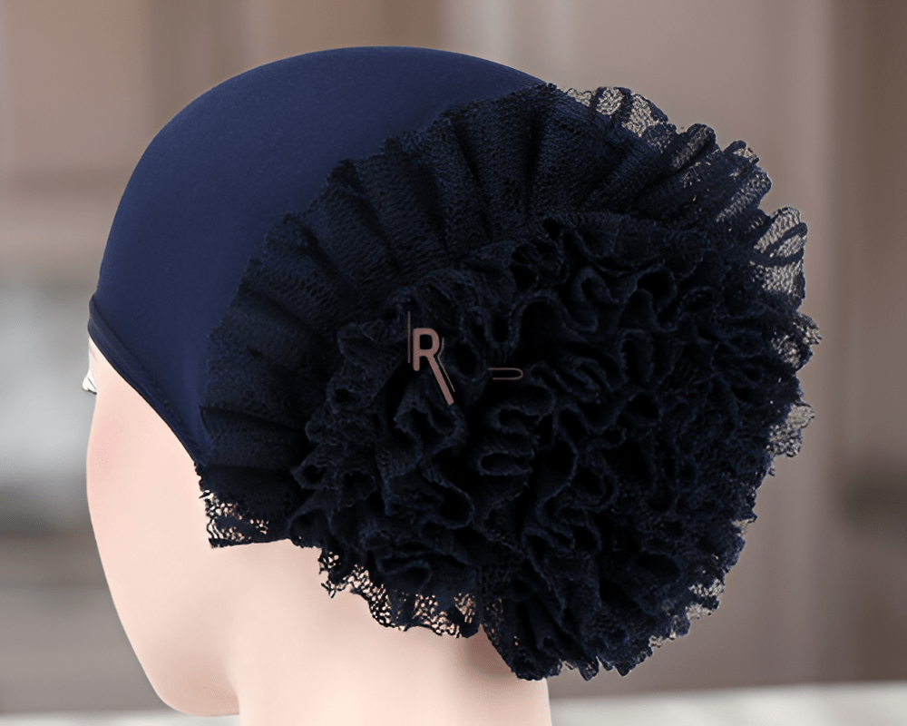 Volumizer Underscarf Cap Midnight Blue colour