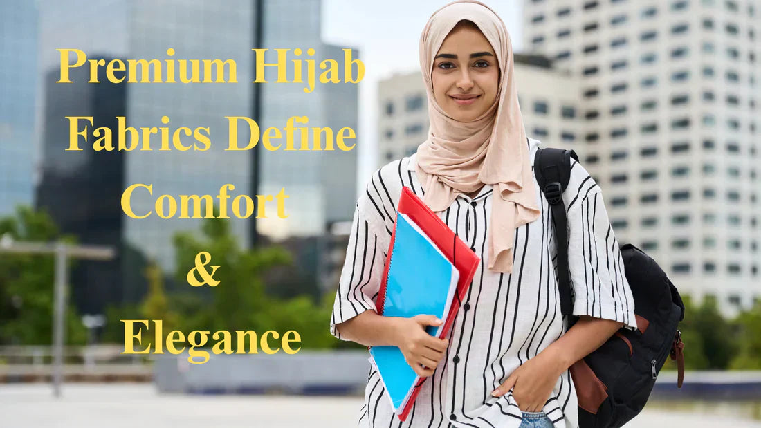 How Premium Hijab Fabrics Define Comfort & Elegance in Modern Modest Fashion