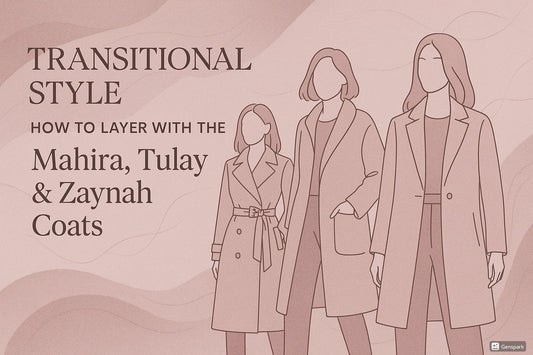 Transitional Style: How to Layer with the Mahira, Tulay & Zaynah Coats