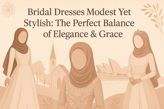 Bridal Dresses Modest Yet Stylish: The Perfect Balance of Elegance & Grace