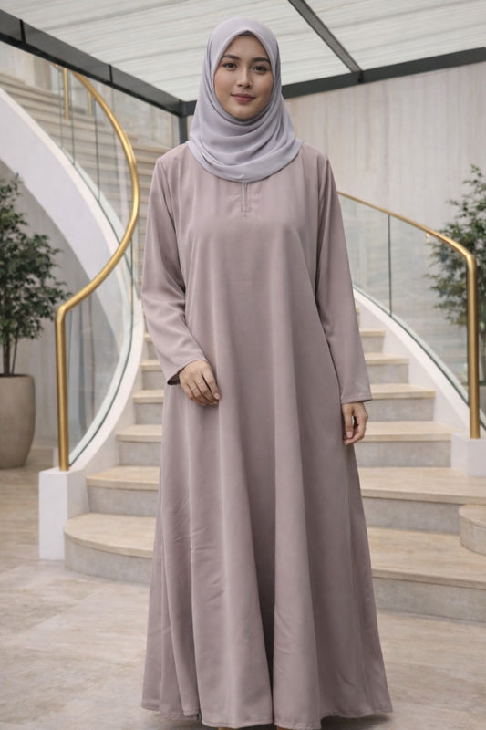 Slip-on Dress - Mocha