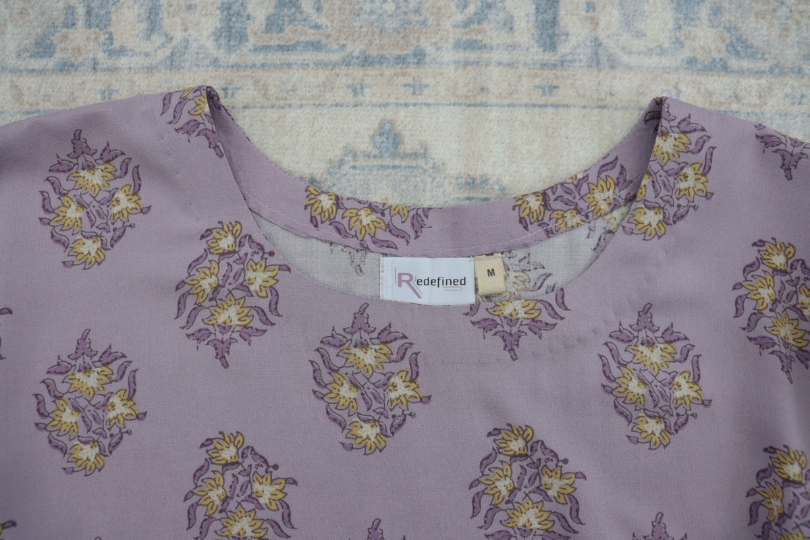 Lavender Crest Maxi Dress