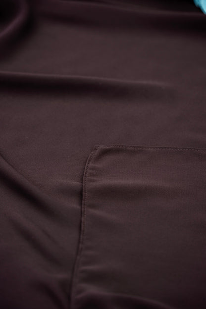 Chiffon Premium Hijab - Dark Cocoa