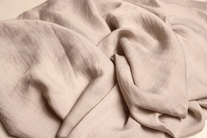 Satin Plain Hijab - Mushroom Grey
