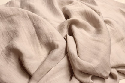 Satin Plain Hijab - Mushroom Grey