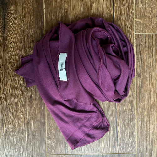 Girls Cotton Jersey Hijab/Scarf - Lavendar