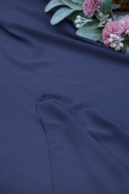 Chiffon Premium Hijab - Midnight Blue