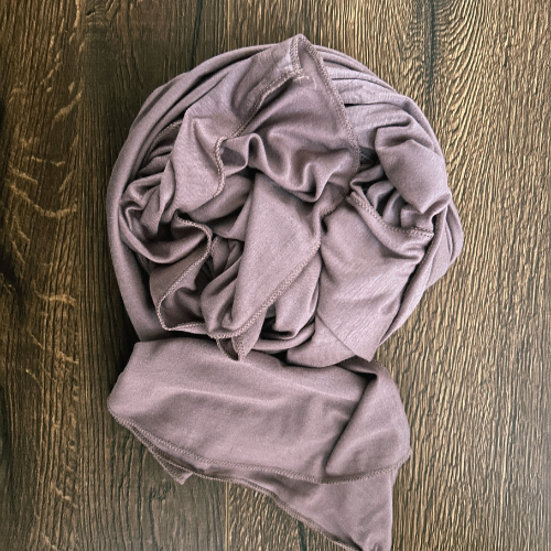 Girls Cotton Jersey Hijab/Scarf - Mauve
