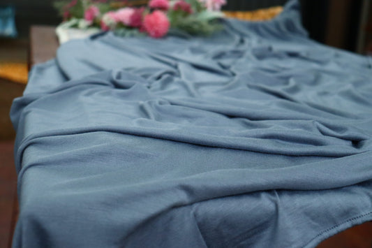 Cotton Jersey Hijab/Scarf - Pewter