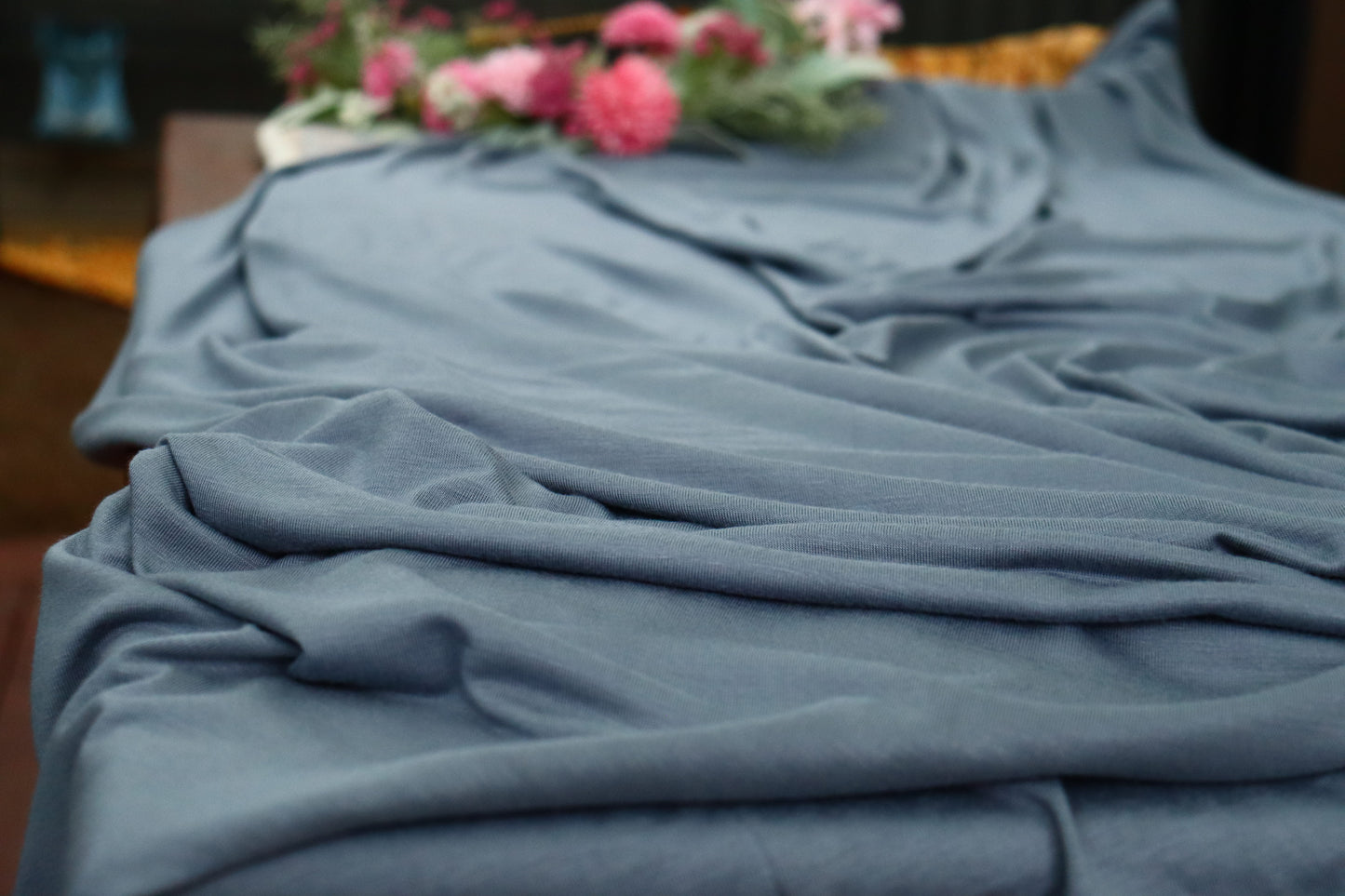 Cotton Jersey Hijab/Scarf - Pewter