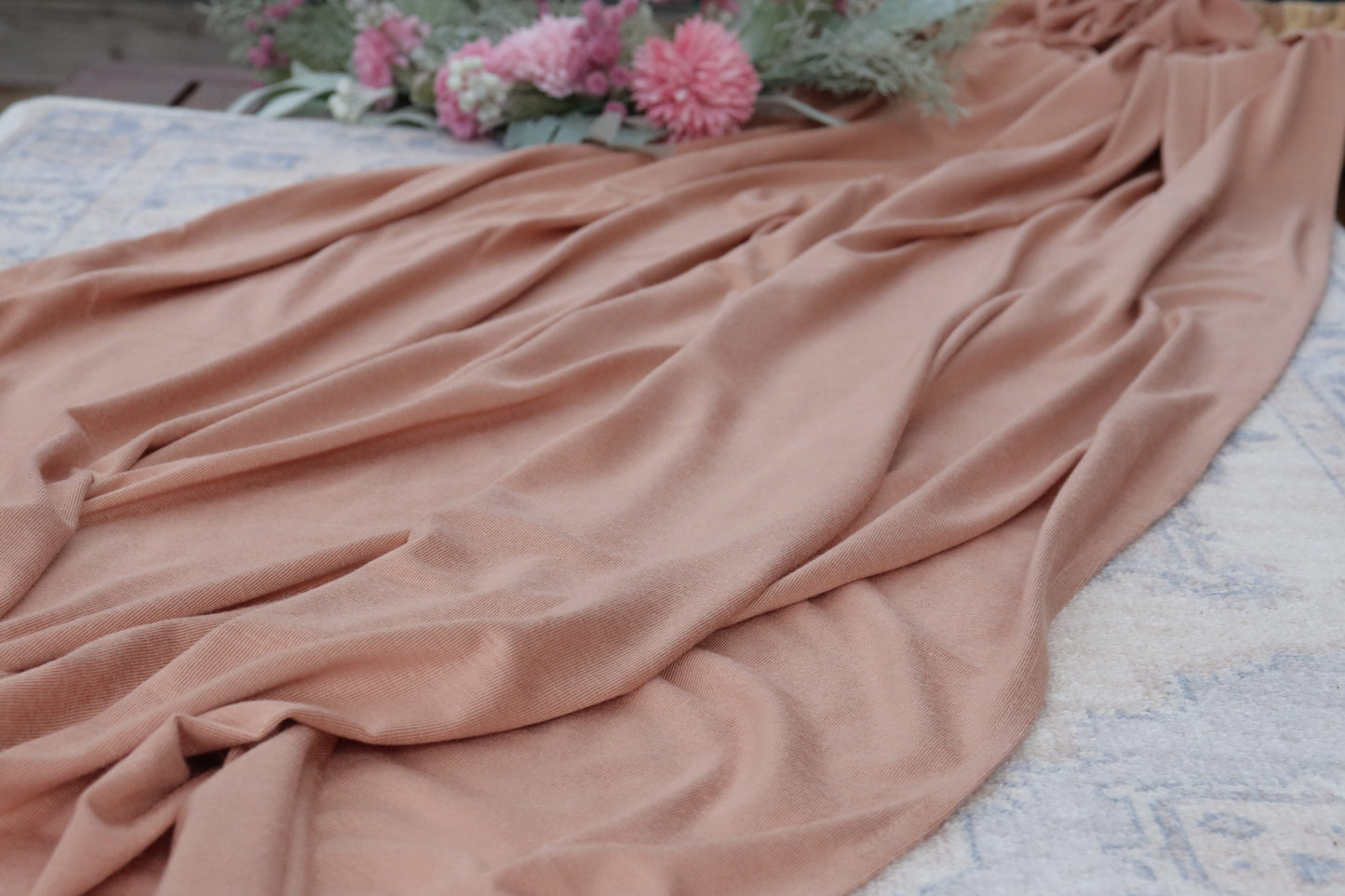 Cotton Jersey Hijab/Scarf - Sand
