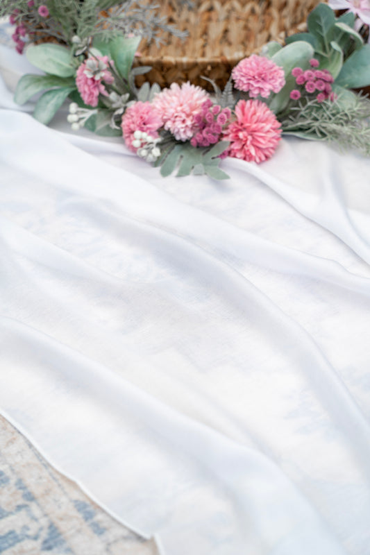 Premium Modal Hijab/Scarf - Snow White