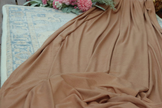 Cotton Jersey Hijab/Scarf - Taupe