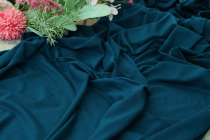 Cotton Jersey Hijab/Scarf - Teal