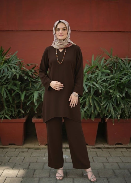 Co-ord Set - Brown