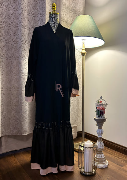 Classic Frill Abaya