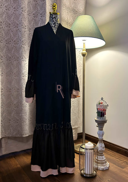 Classic Frill Abaya