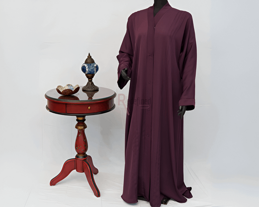 Classic Pin Tuck Detailed Abaya