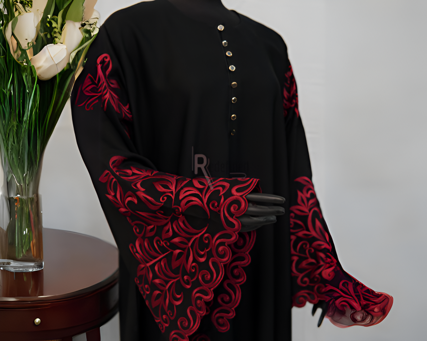 Thread Work Abaya