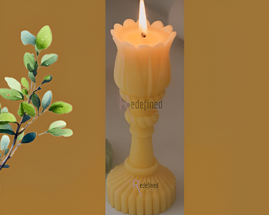Sunny Pillar Candle