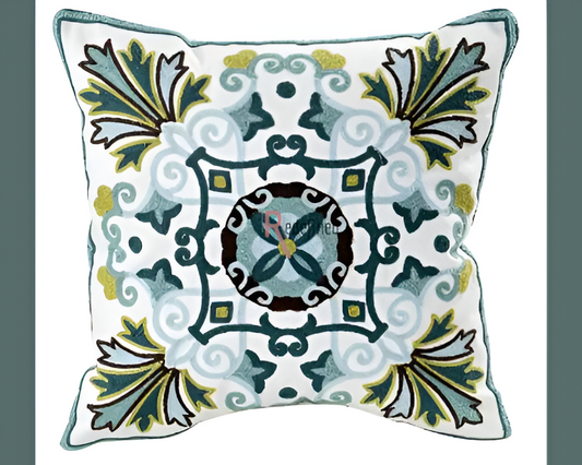 Embroidered Cushion Cover - Kaleidoscope (Set of 2)