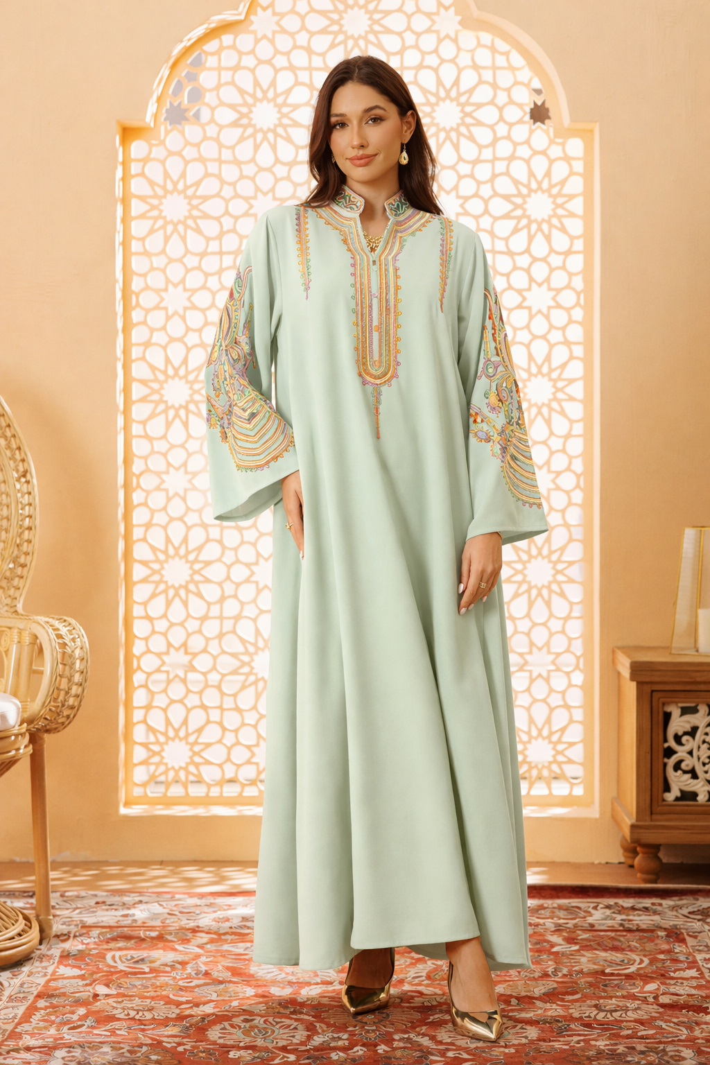 Jade Mystic Threads Dress