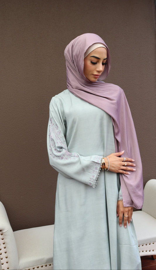 Serene Thread Dress - Sage