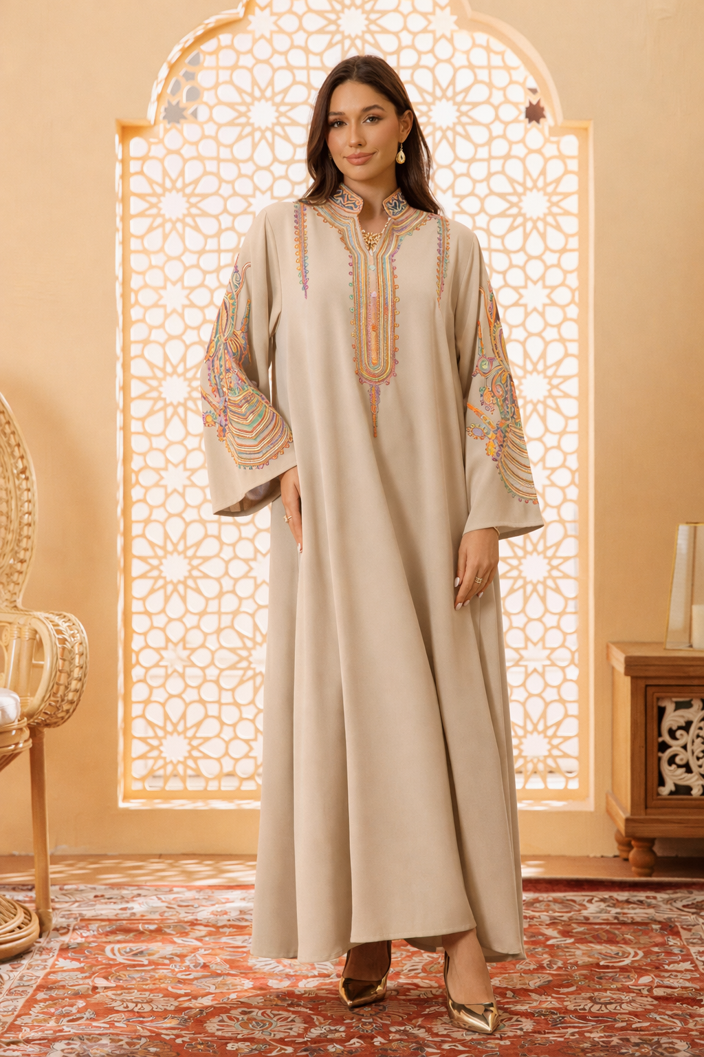 Travertine Mystic Threads Dress