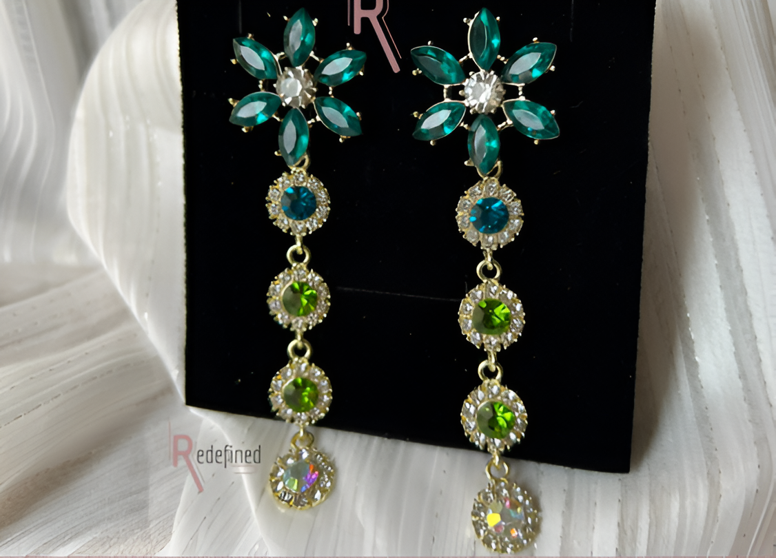 Sparkling Dangling Earrings