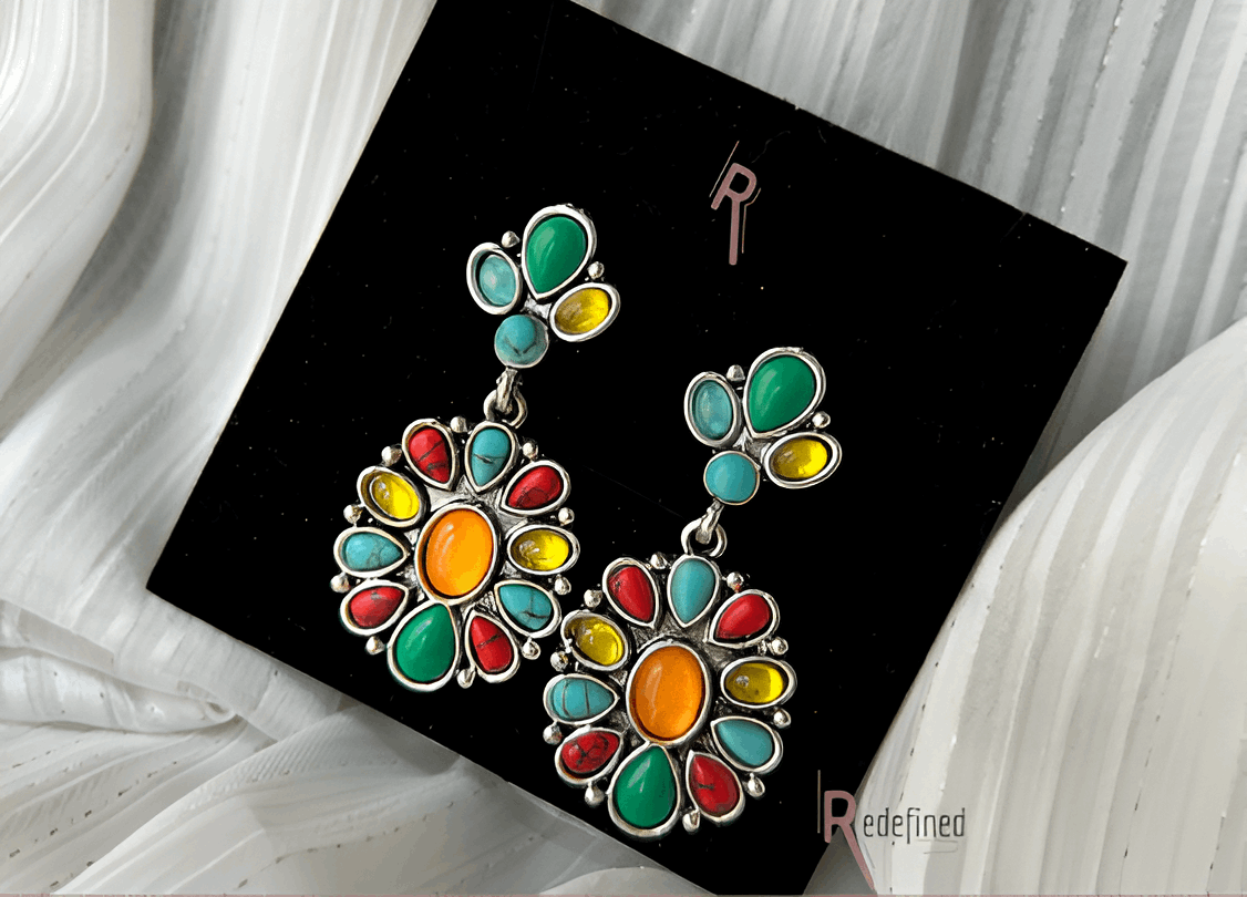 Bohemein Style Drop Earrings