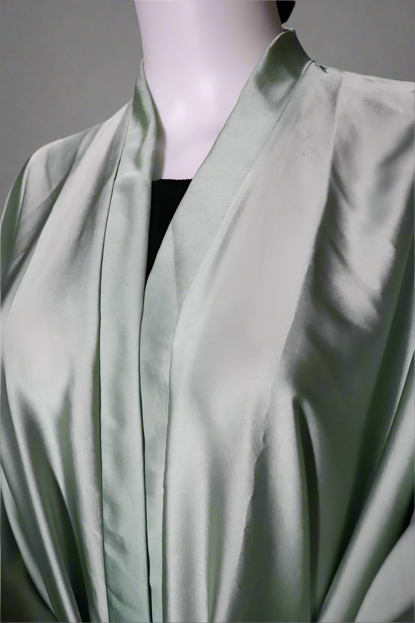 Deep Green Butterfly Ombre Kaftan