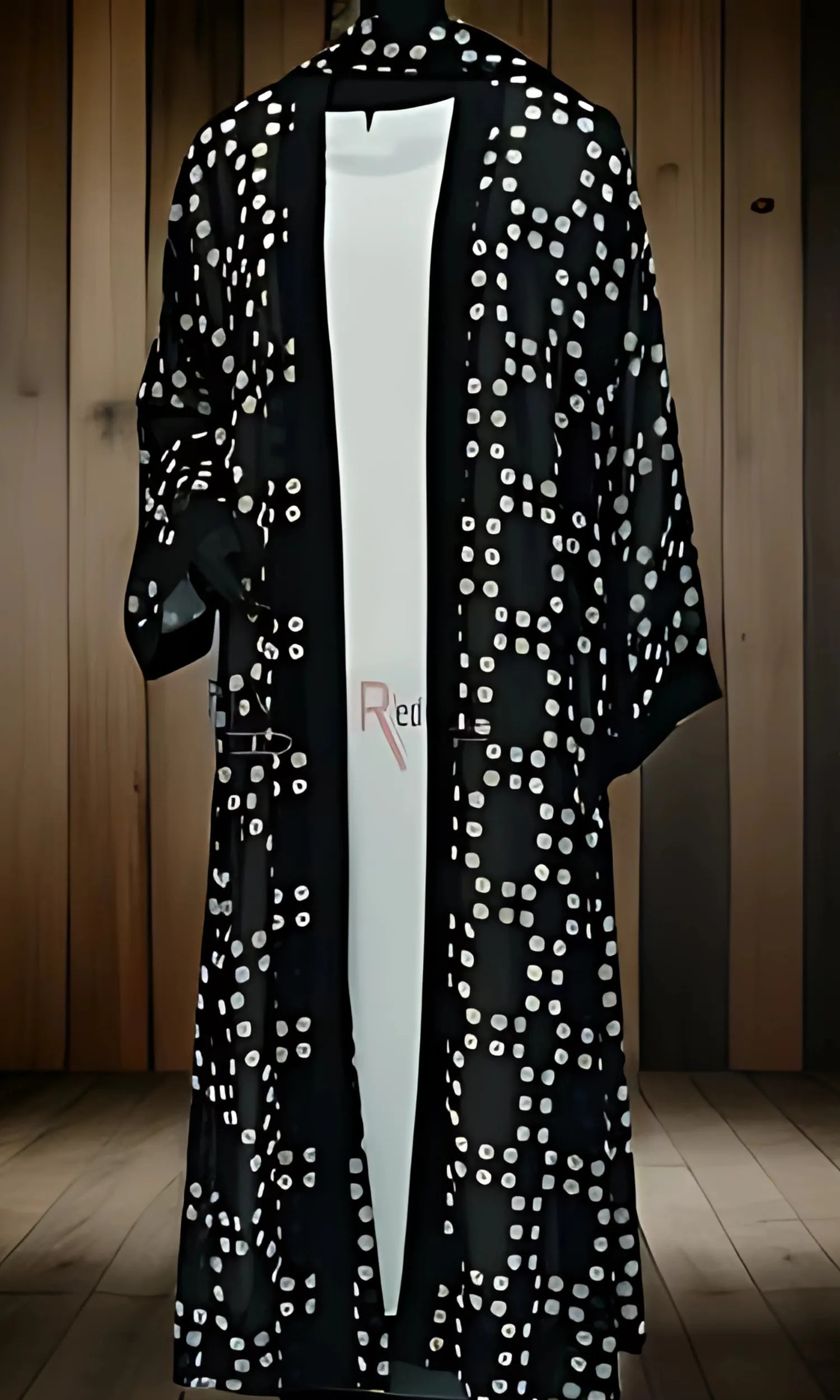 Classic Random Dot Kaftan