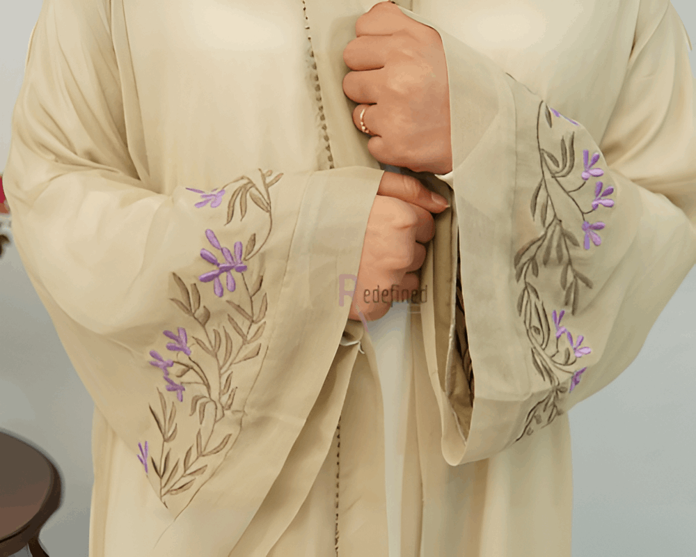 Embroidered Elegance Kaftan