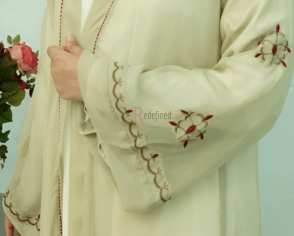 Embroidered Elegance Kaftan