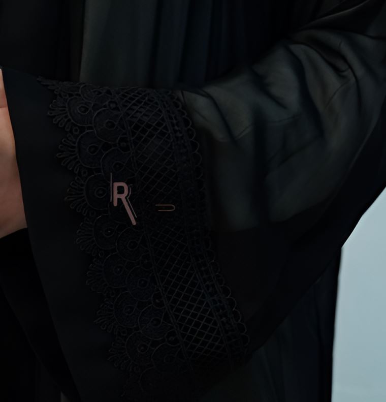 Infinite Black Kaftan