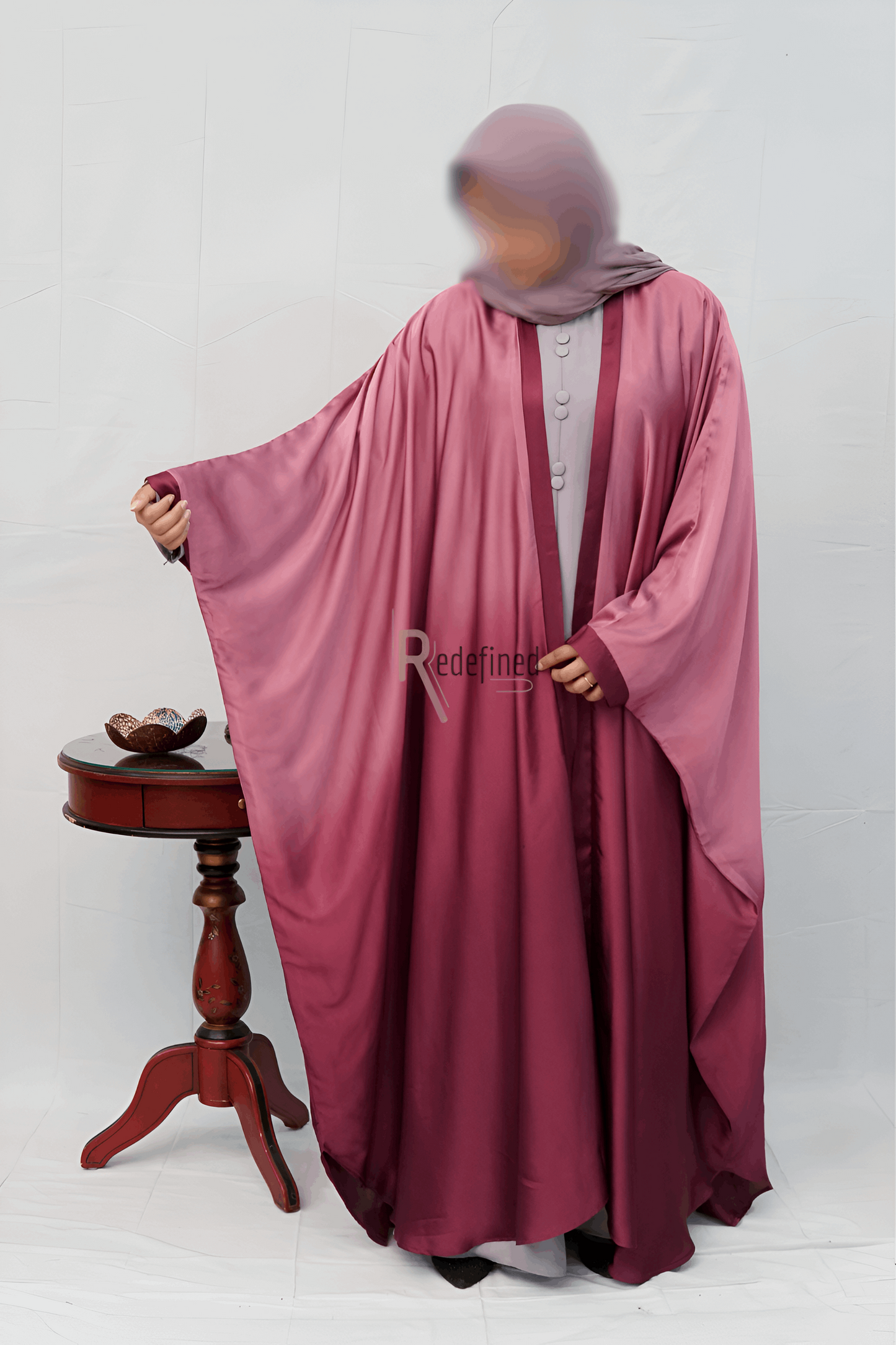 Luxe Silk Elegance Kaftan