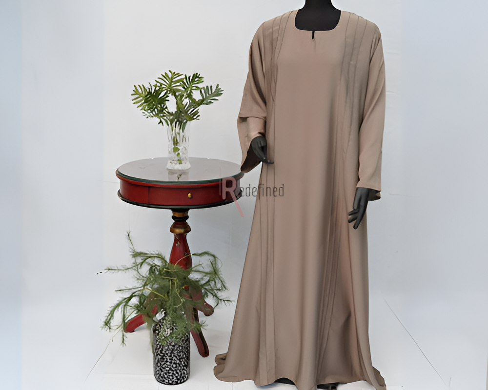 Whimsy Pin Tuck Abaya Dress