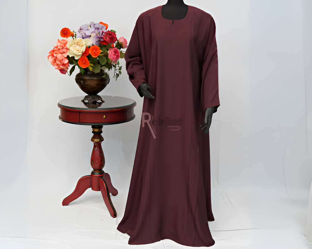 Whimsy Pin Tuck Abaya Dress