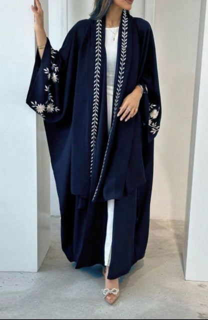 Sapphire Butterfly Open Abaya