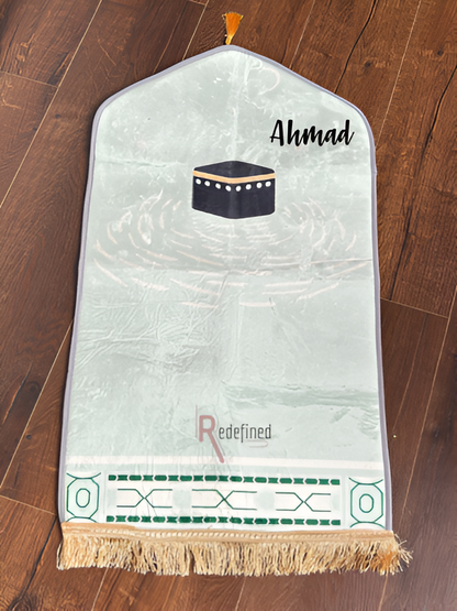 Personalised Prayer Mat - Green