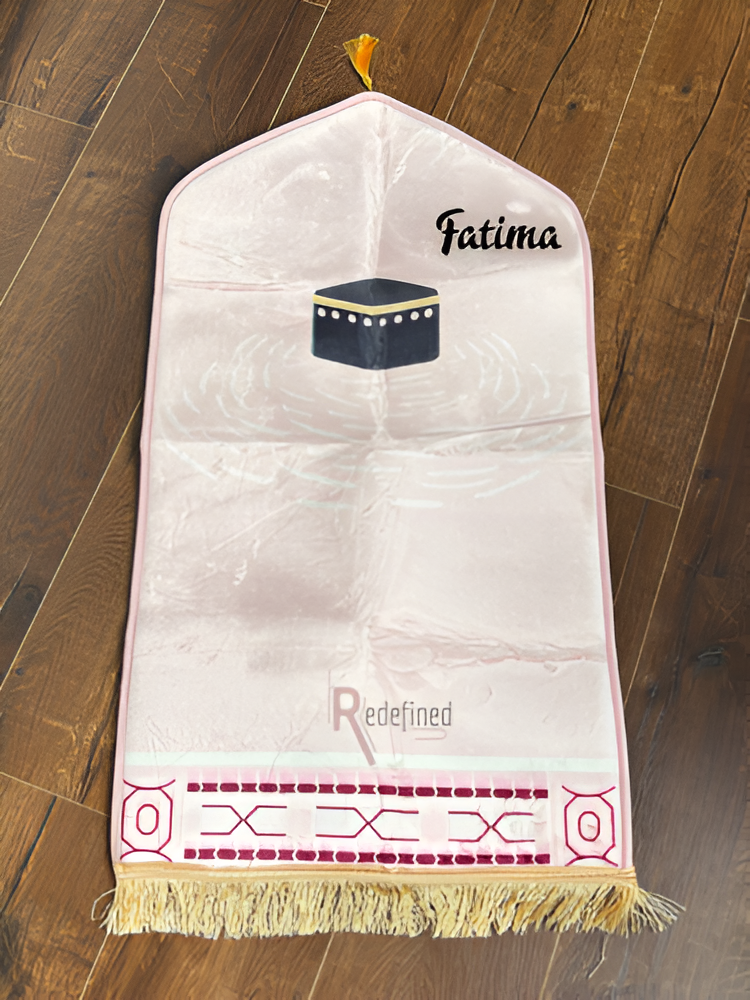 Personalised Prayer Mat - Pink