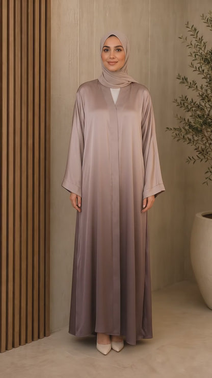 Rimal Taupe Abaya